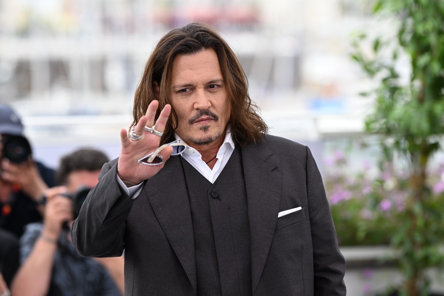 Johnny Depp says at Cannes he has ‘no further need for Hollywood’