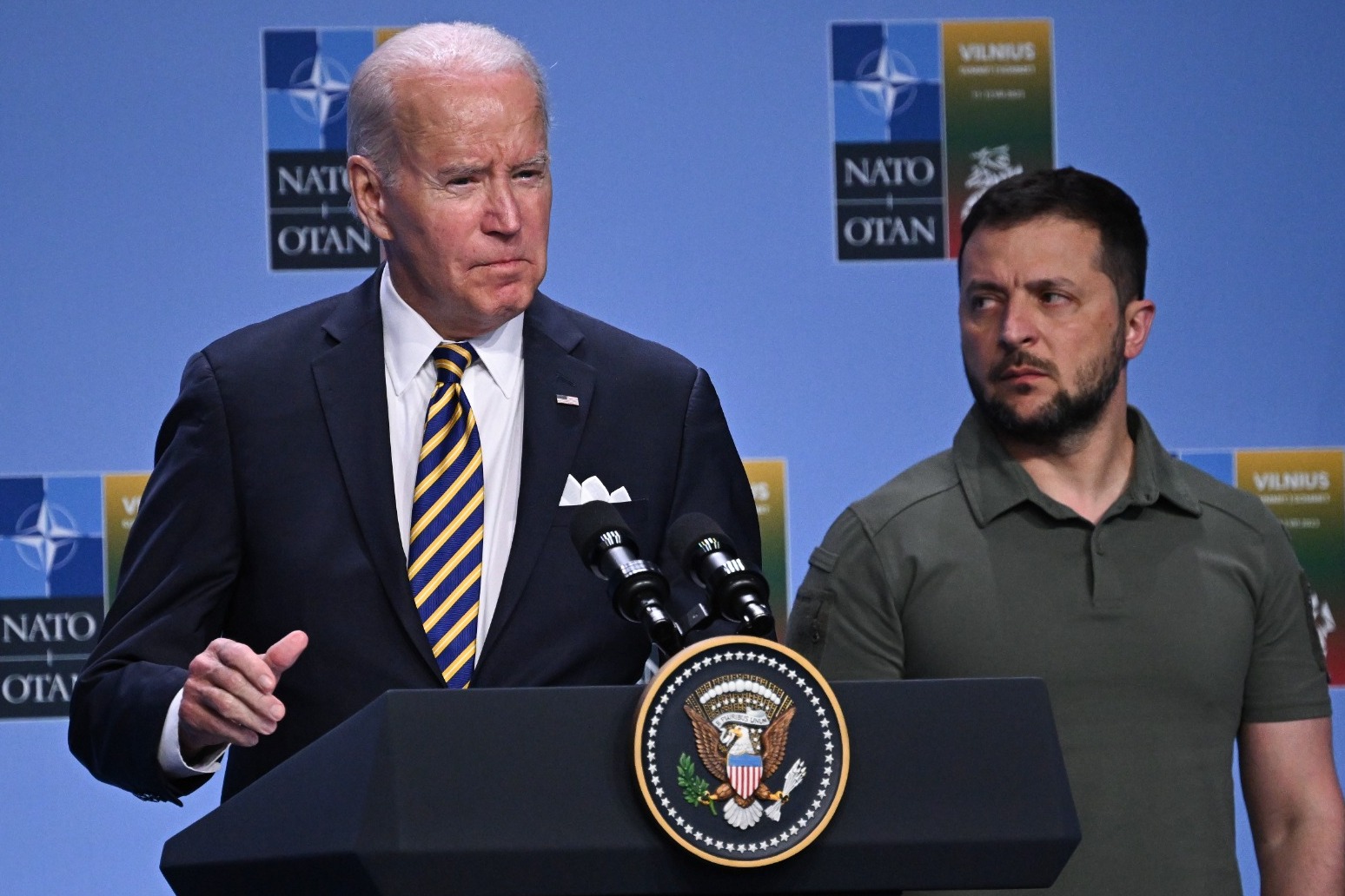 Biden declares support for Israel and Ukraine is ‘vital’ for US security