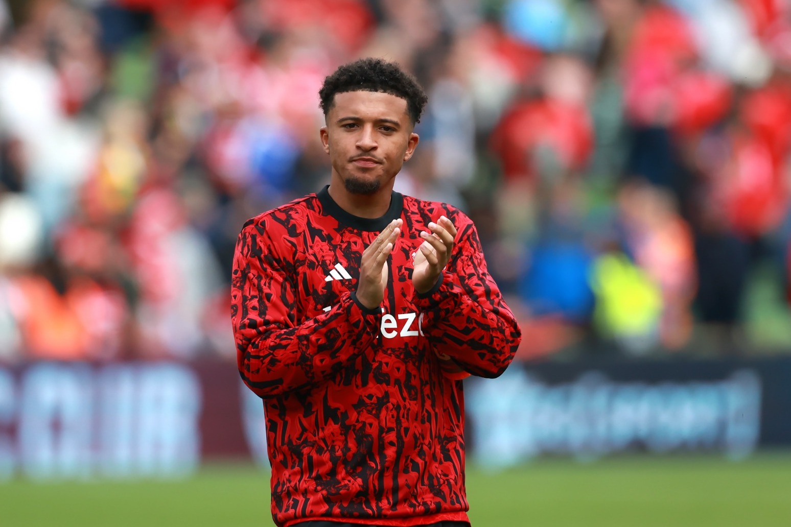 Jadon Sancho to train away from Man Utd squad until ‘discipline issue’ resolved