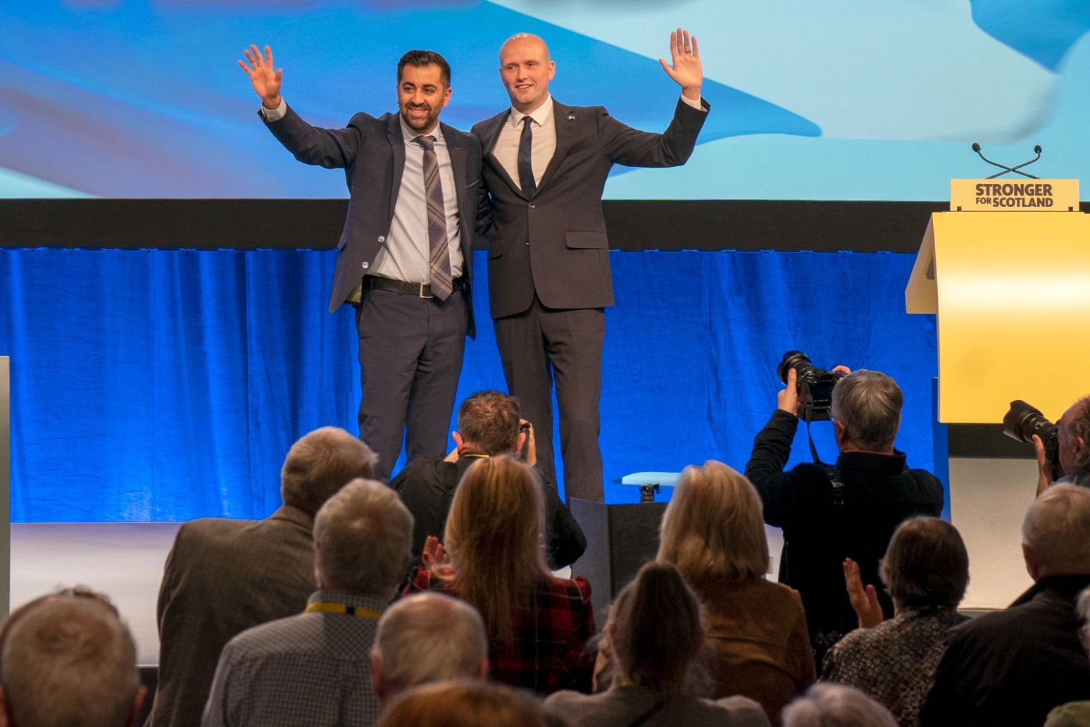 SNP Westminster leader issues rallying call to Scots at party conference