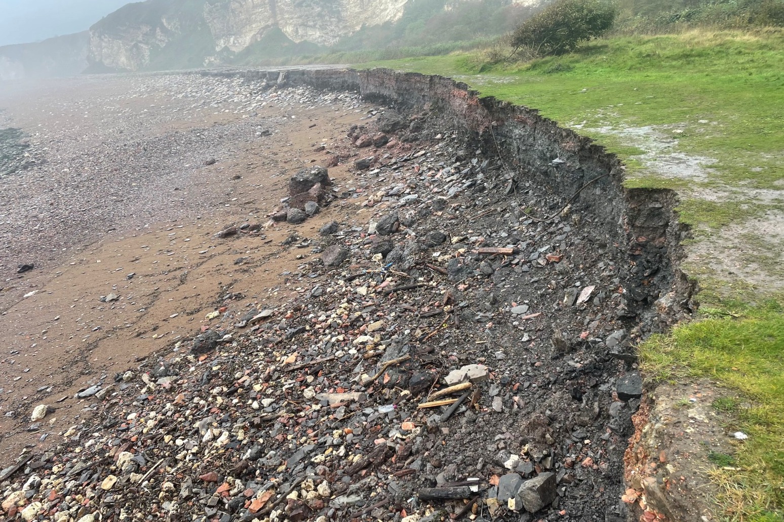 Storm Babet has already caused changes to coastline, experts say