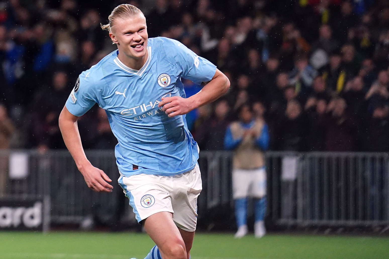 Manchester City too good for Young Boys as Erling Haaland scores twice