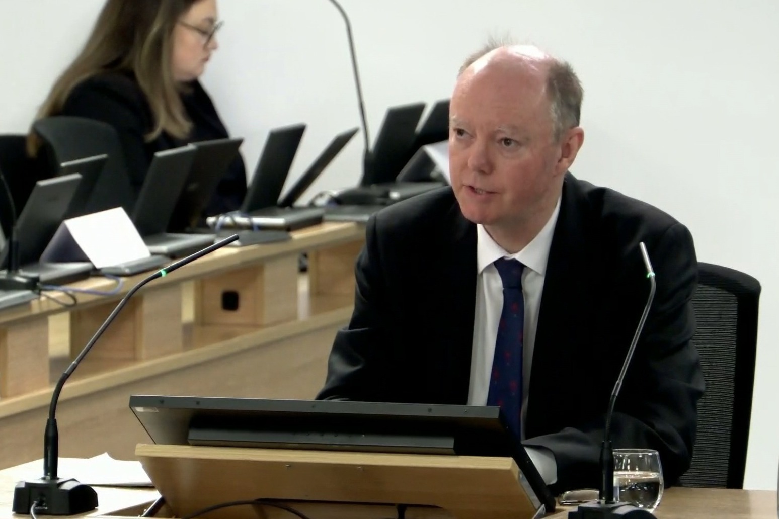 Action against Covid-19 was taken too late, Whitty tells pandemic inquiry