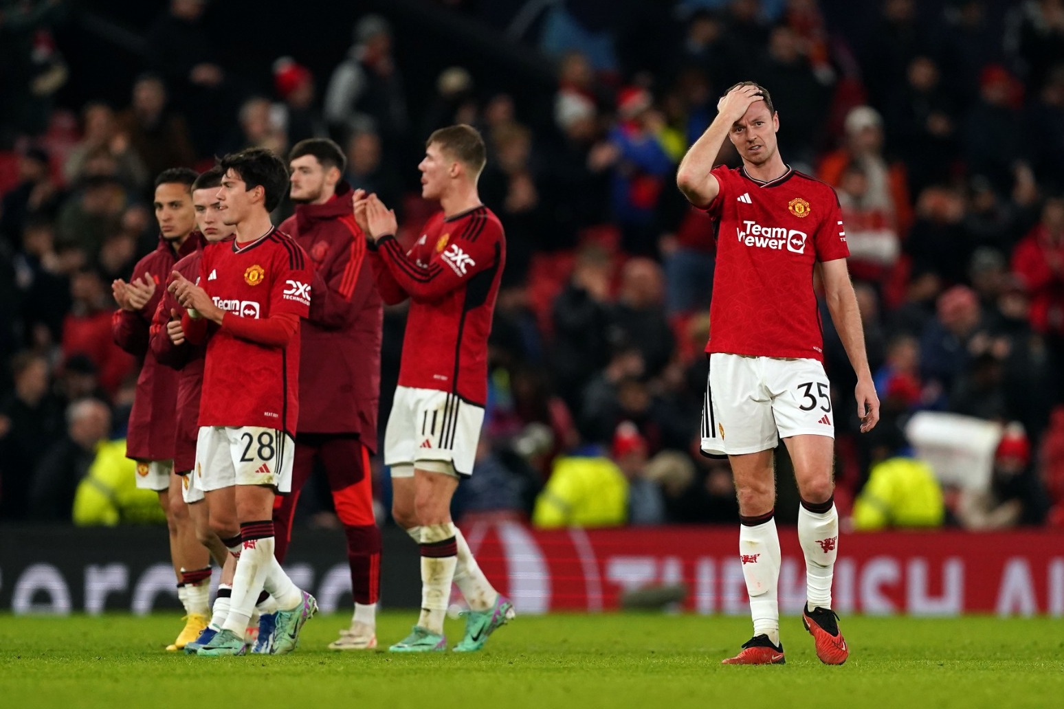 Manchester United out of Europe