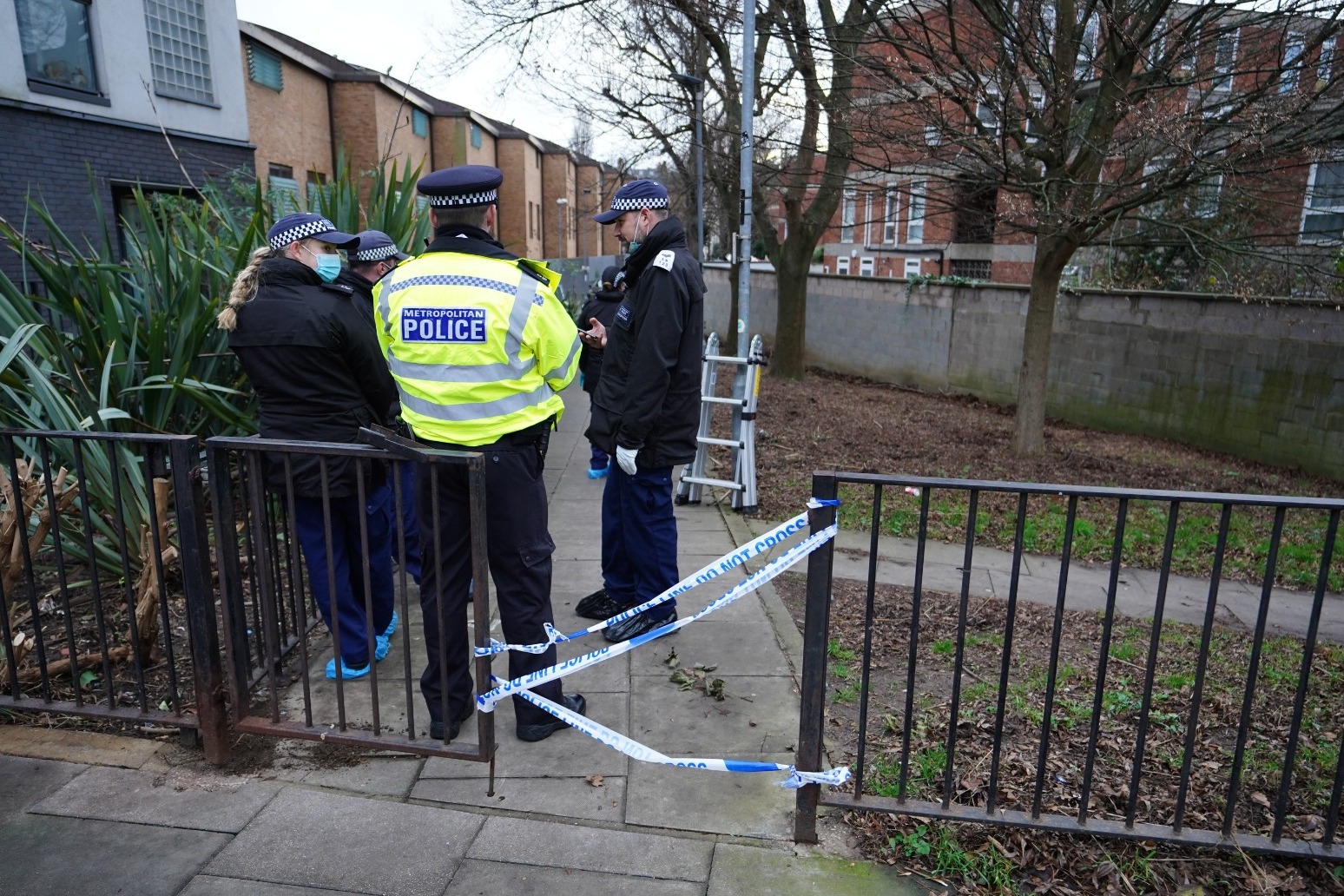 Man stabbed to death in north London