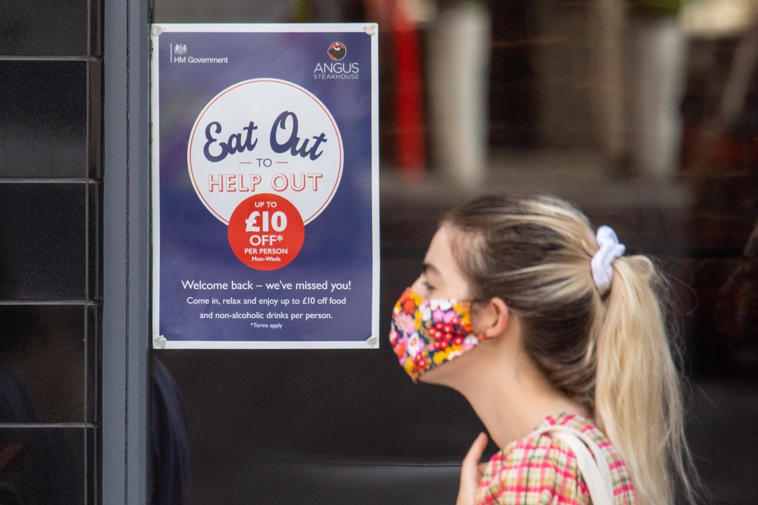 Fall in Eat Out to Help Out sales
