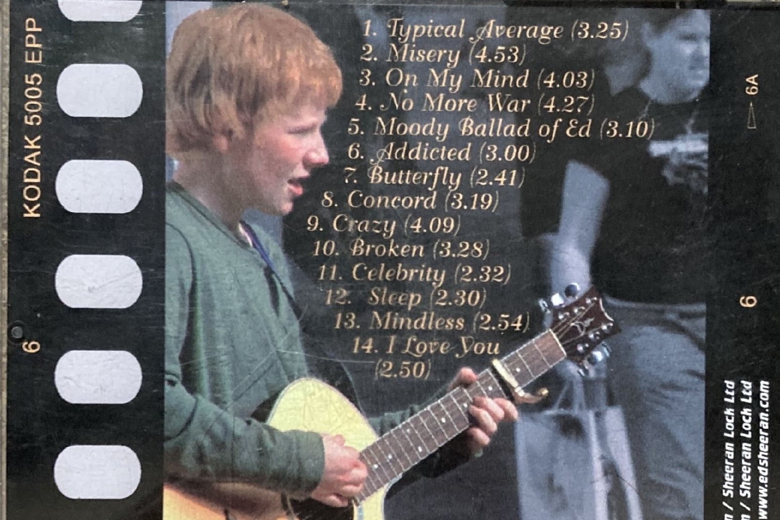 Ed Sheeran to auction first demo