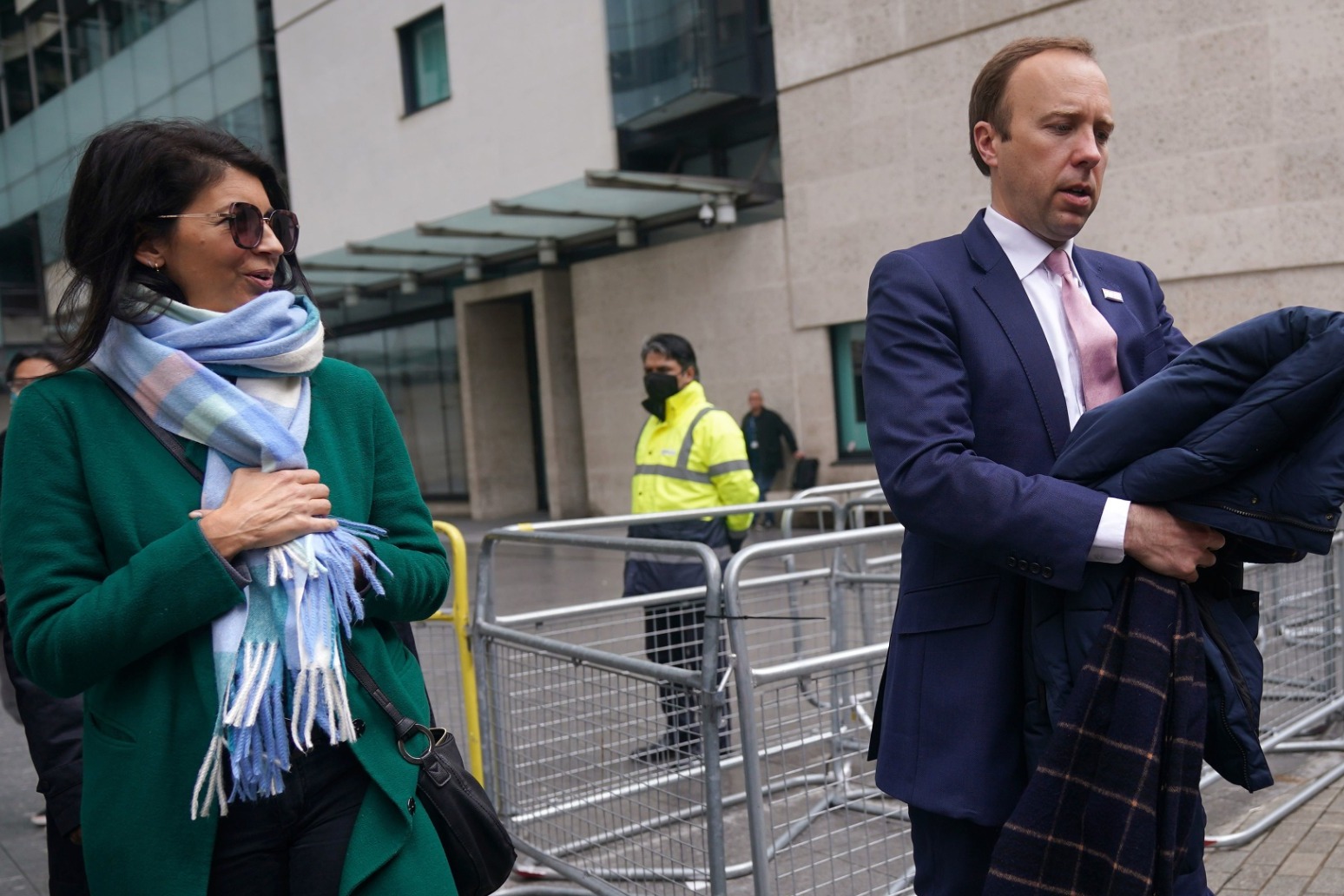 Hancock’s partner and former aide jets to Australia amid I’m A Celebrity outrage