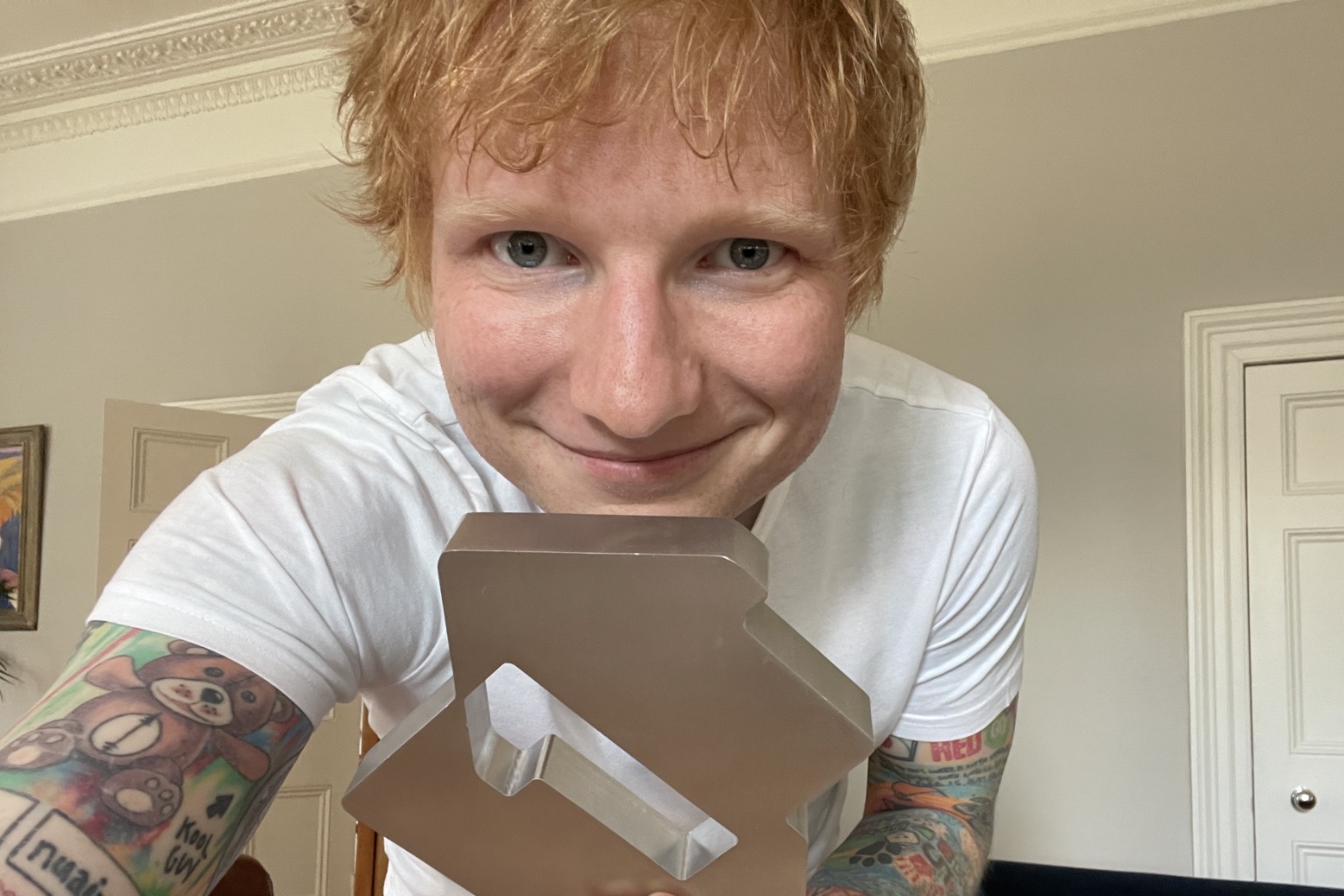 Ed Sheeran’s Bad Habits bring him chart triumph