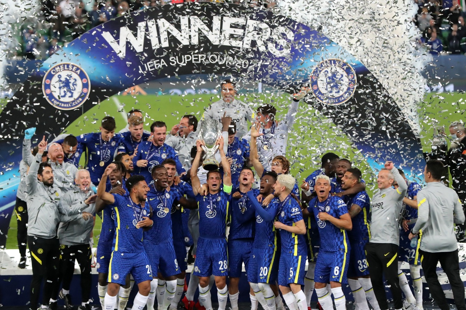 Kepa Arrizabalaga comes off the bench to secure Super Cup for Chelsea