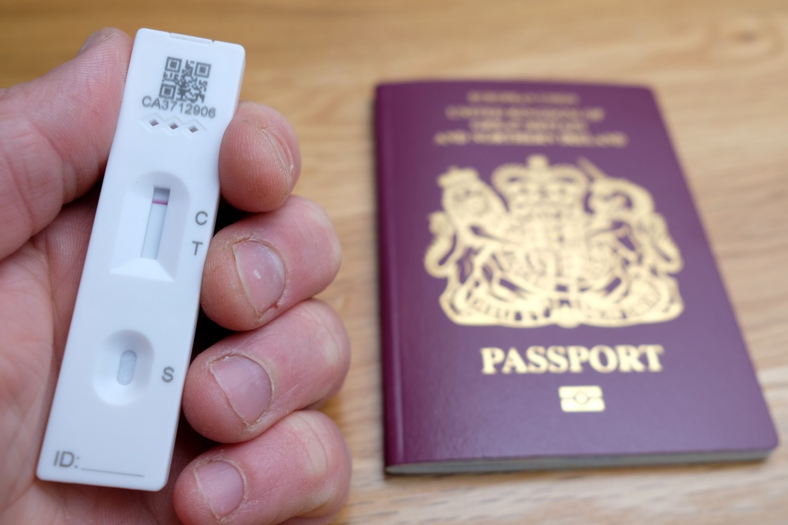 Lateral flow tests replacing PCRs for vaccinated arrivals at half-term
