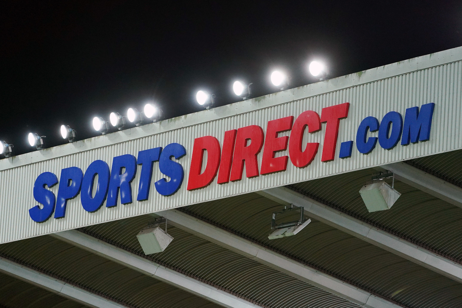 Newcastle begin removing Sports Direct branding from St James’ Park