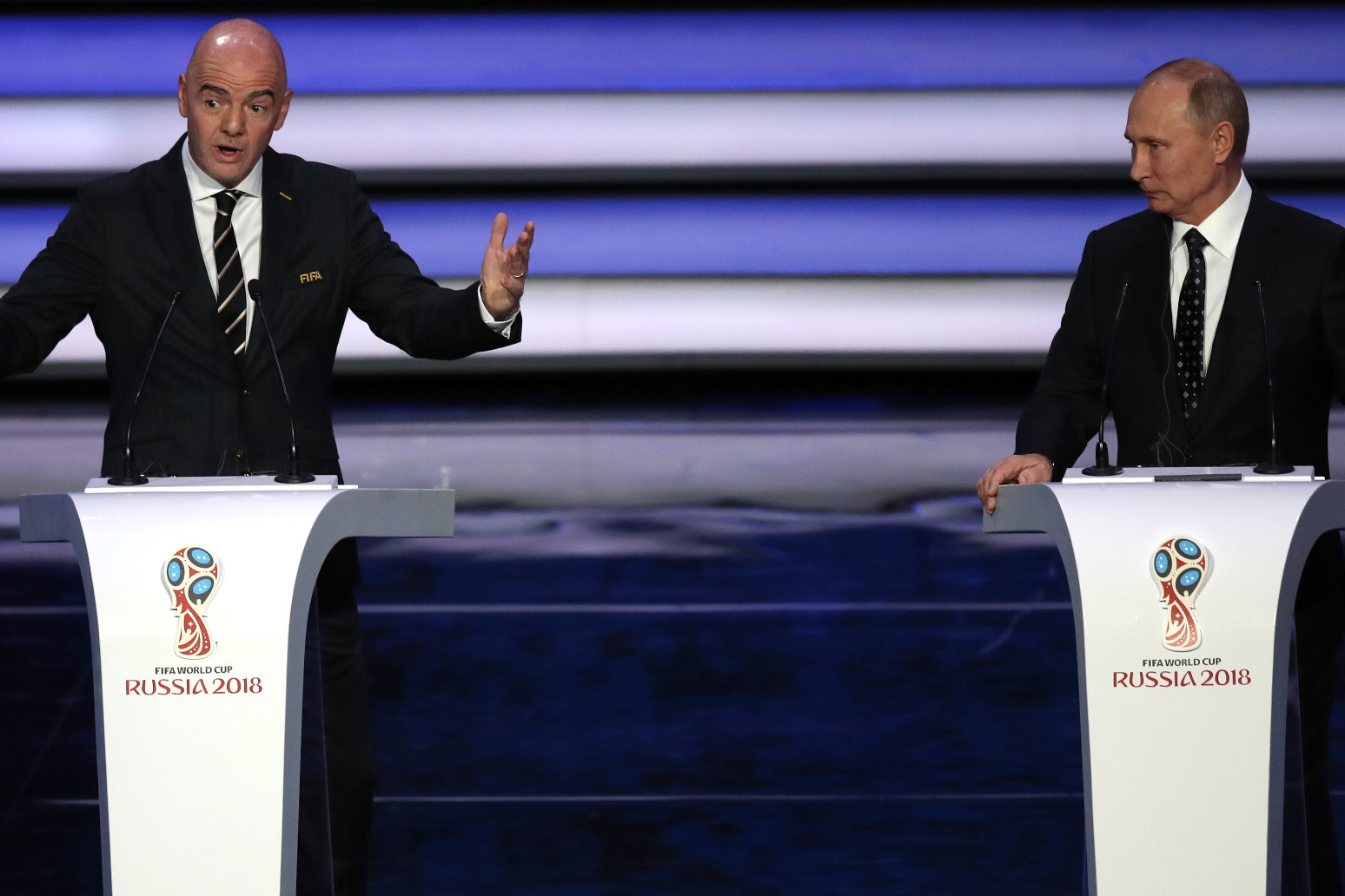 UEFA and FIFA suspend Russia from all competitions