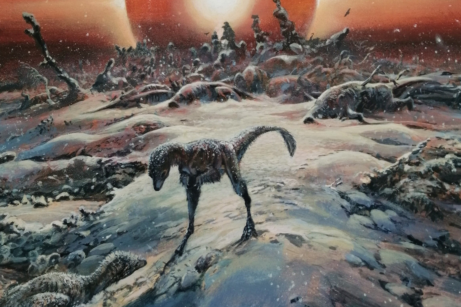 Dinosaurs met an ‘unlucky’ sulphurous death