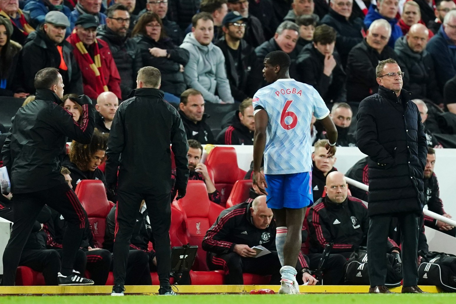 Paul Pogba’s Man Utd career could be over as Ralf Rangnick gives injury update