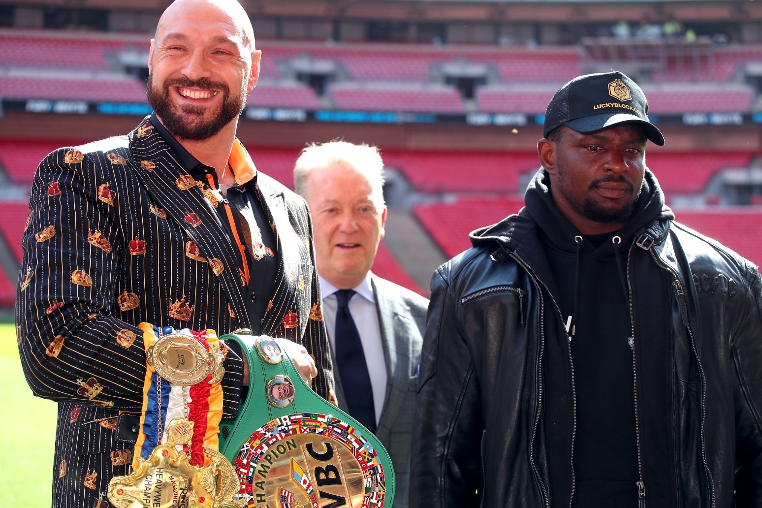 Tyson Fury saving fighting for the ring against Dillian Whyte