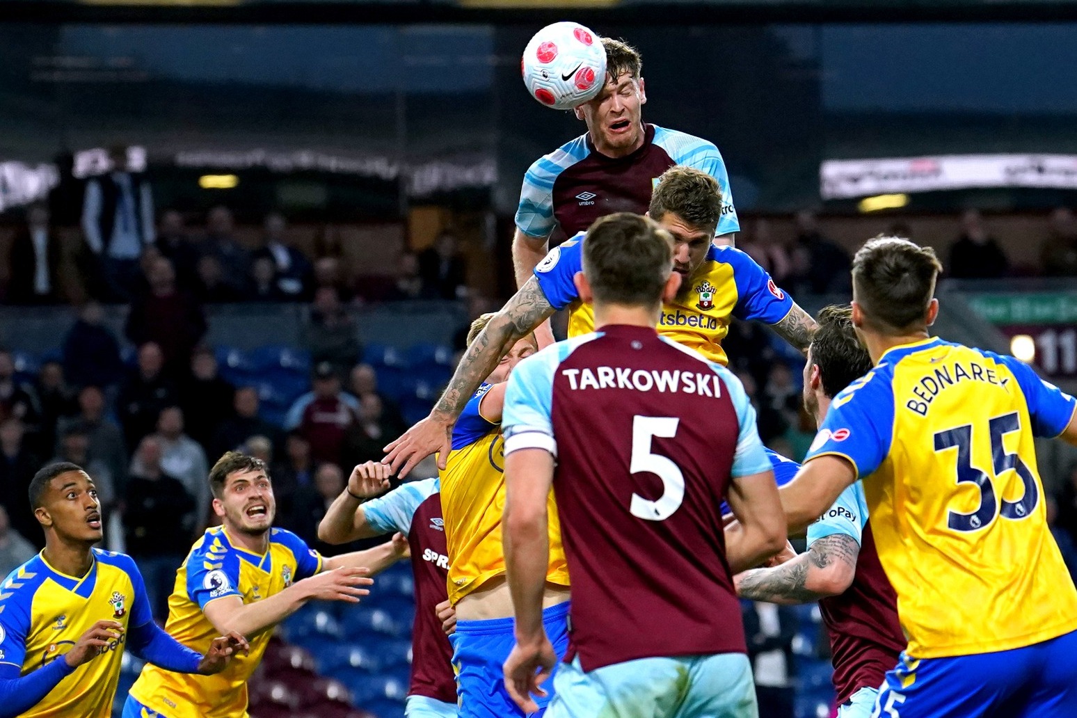 Burnley move to within point of Premier League safety with win over Southampton