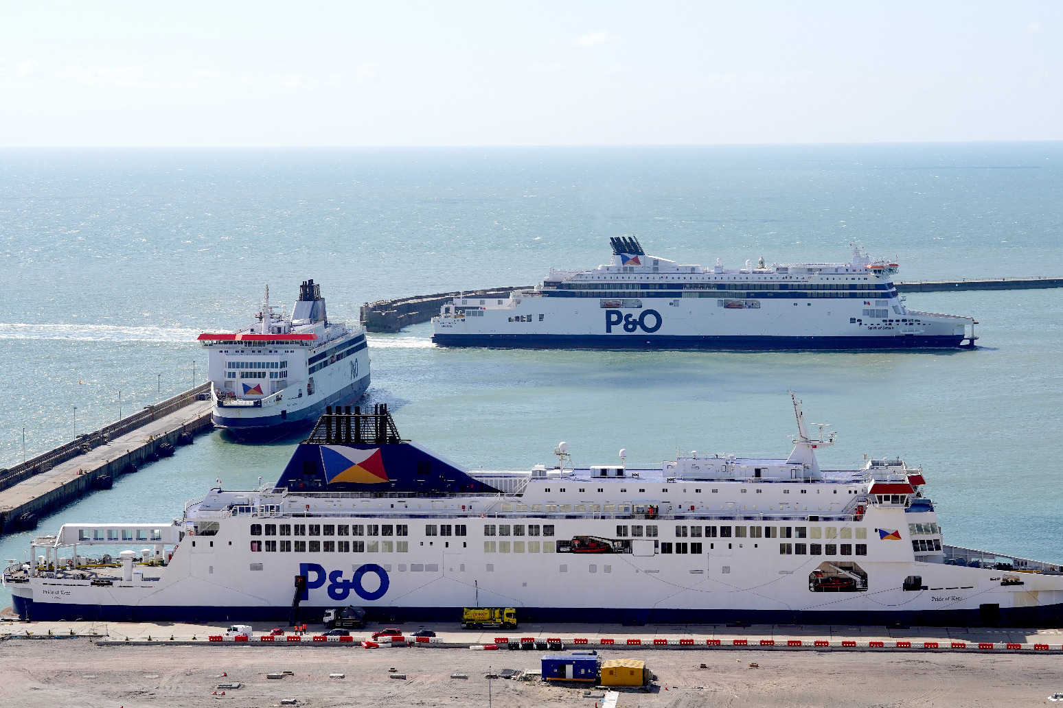 P&O Ferries ship Pride of Kent inspected for fourth time