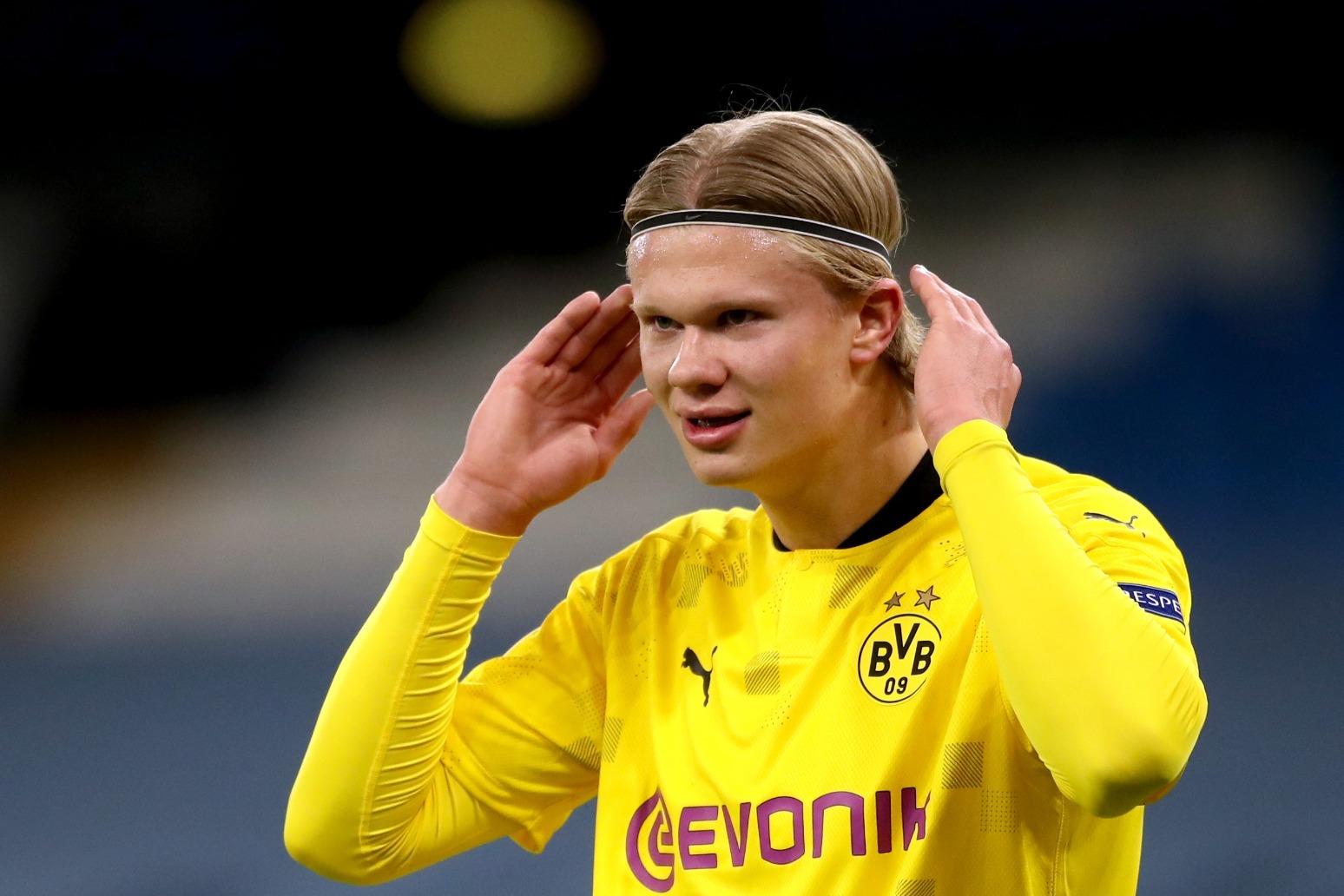 Pep Guardiola cannot talk about Erling Haaland move until ‘completely done’