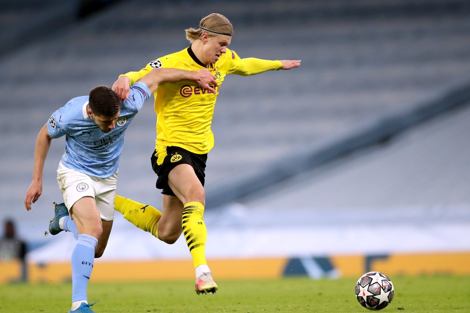 Erling Haaland will finally fill City’s centre-forward gap left by Sergio Aguero