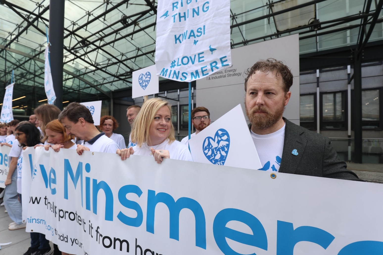 Actor Samuel West joins Sizewell protest over threat to nature