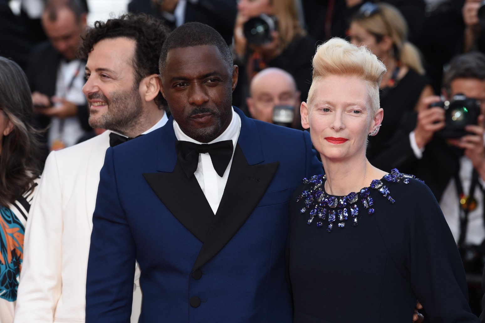 Idris Elba and Tilda Swinton star at Three Thousand Years Of Longing premier