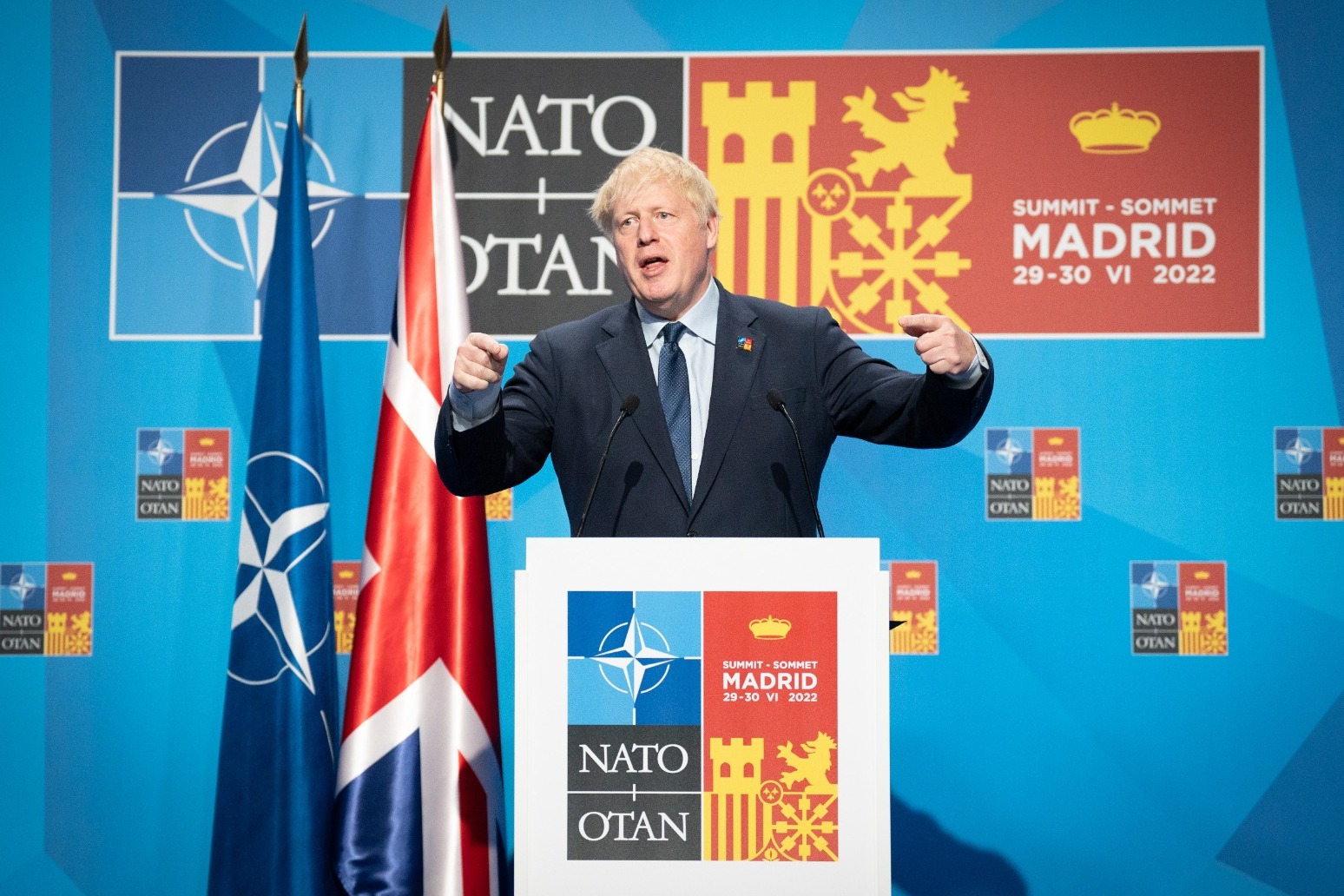 Johnson pledges £55bn more defence cash for 2020s amid Russia threat