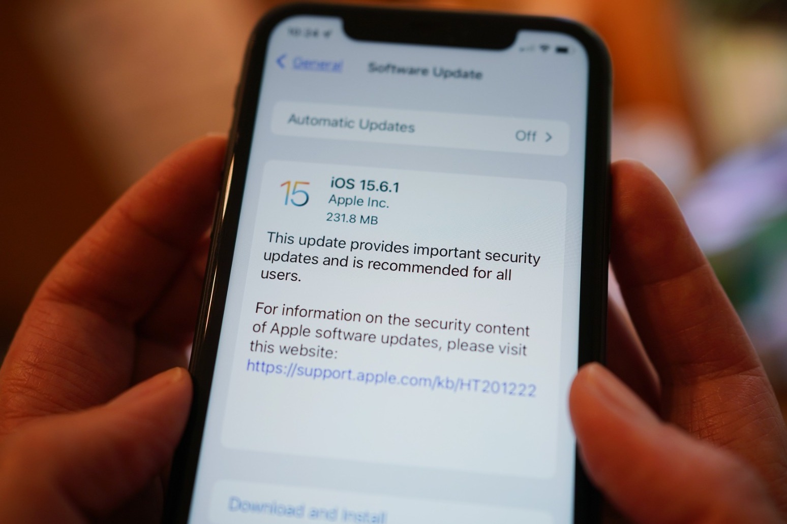 Owners urged to update Apple devices quickly but ‘stay calm’ over security flaw