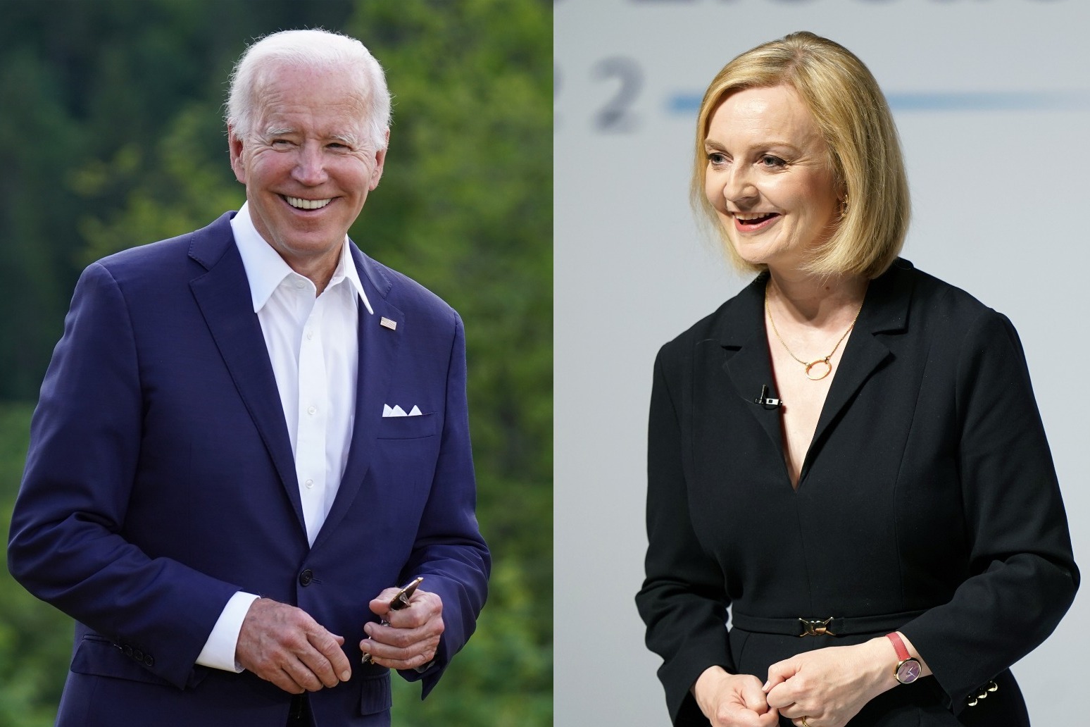 Joe Biden and Liz Truss discuss importance of Northern Ireland Protocol