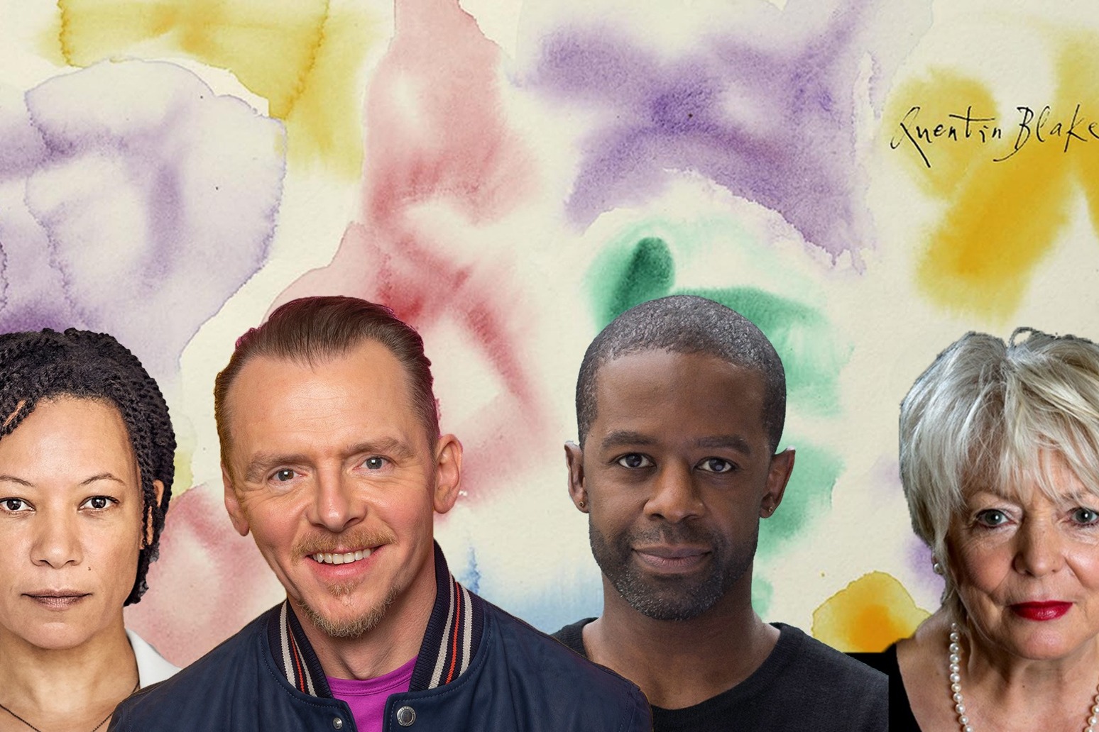Simon Pegg among stars to voice new animated series on Sir Quentin Blake’s books