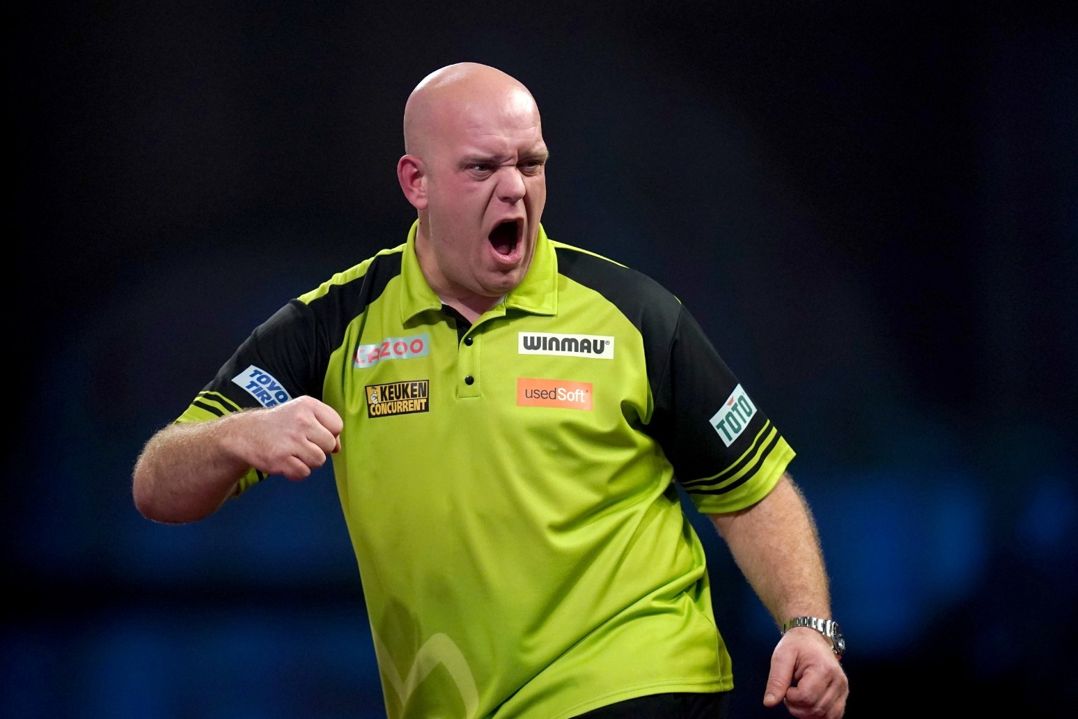 Michael van Gerwen up and running at Alexandra Palace