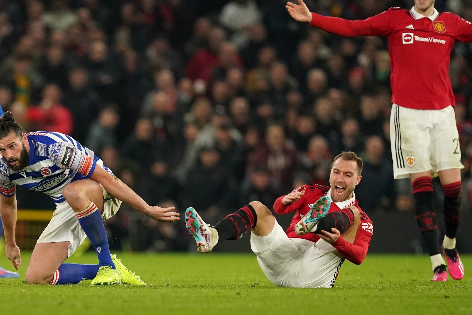 Man Utd’s Christian Eriksen likely to be out until ‘late April or early May’
