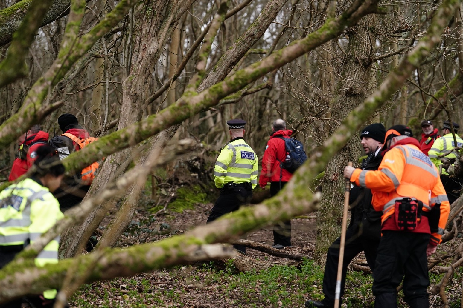 Parkland scoured in urgent search for Constance Marten and Mark Gordon’s baby