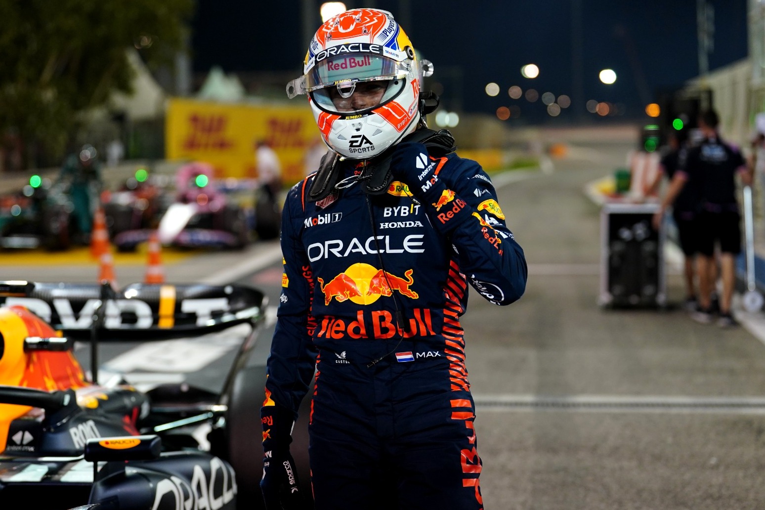 Reigning champion Max Verstappen takes pole for season-opening Bahrain GP