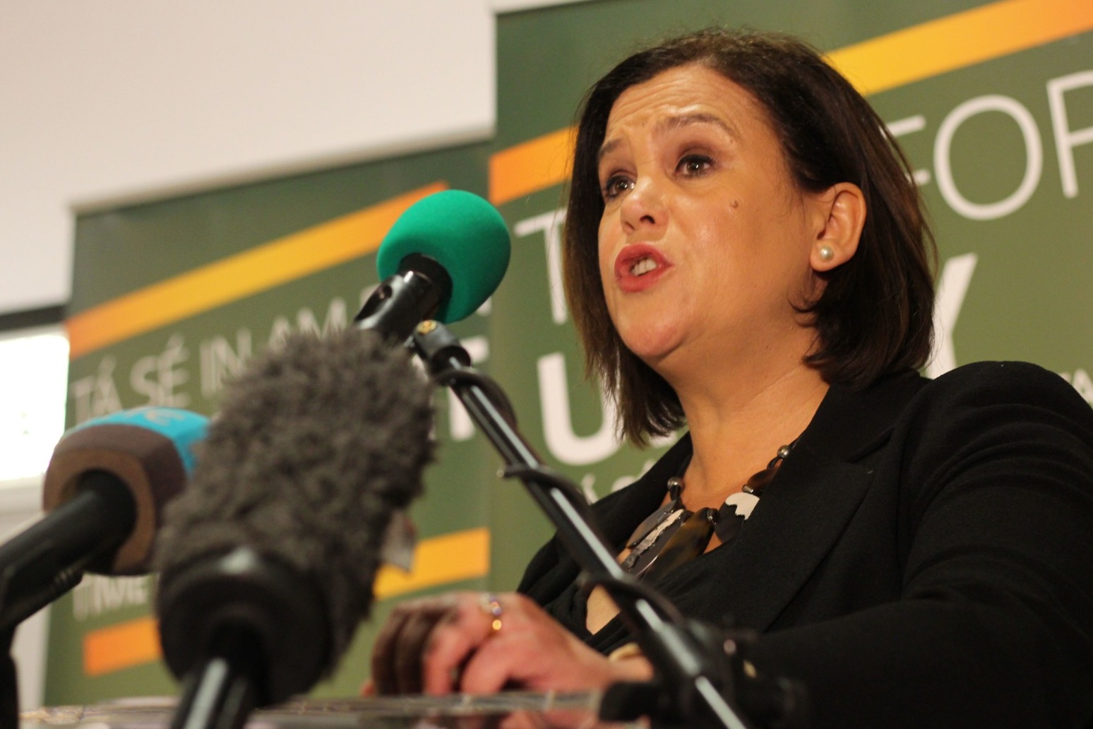 Sinn Fein leader blasts arrogant rival
