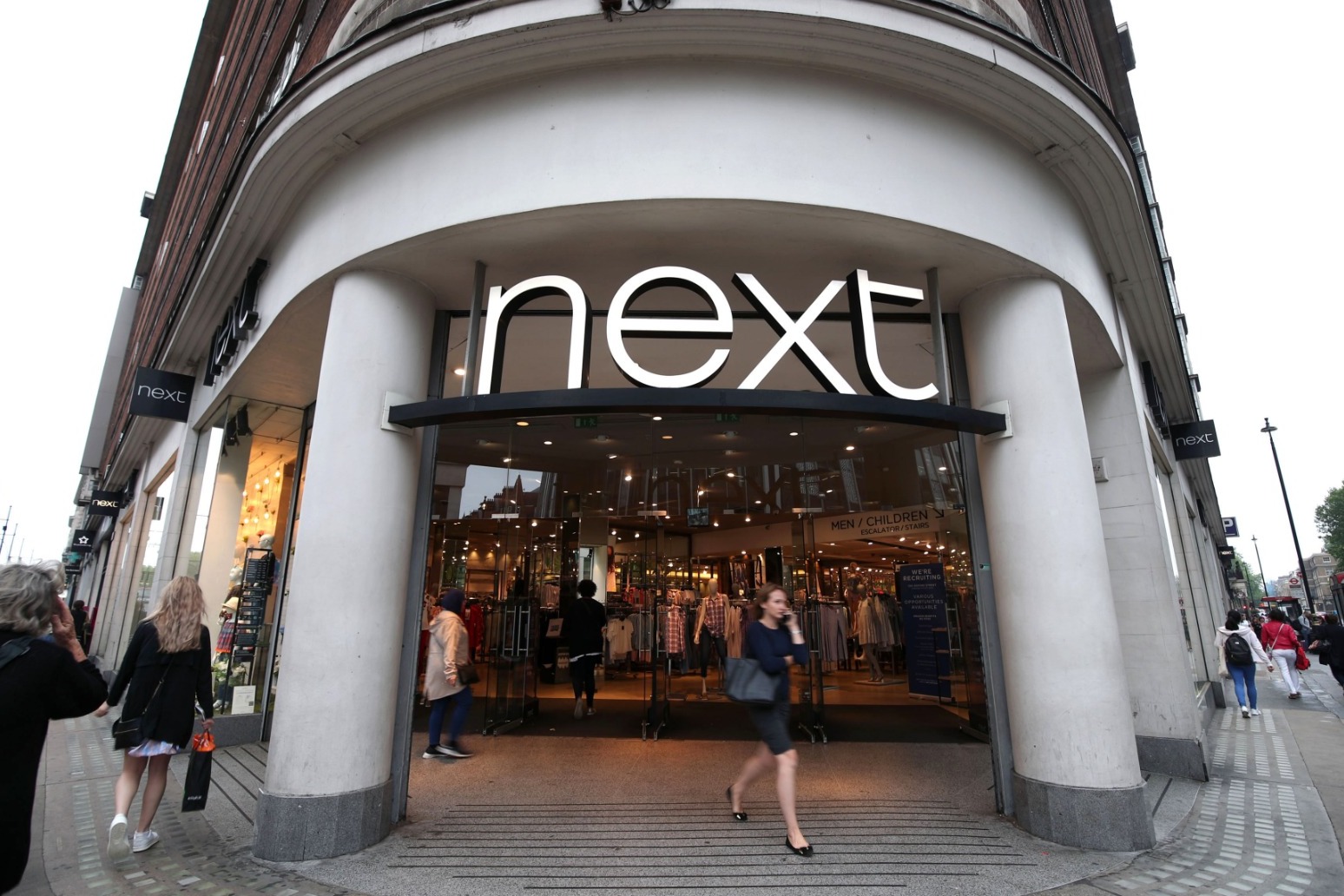 Next warns over \'faster and steeper\' coronavirus hit to sales