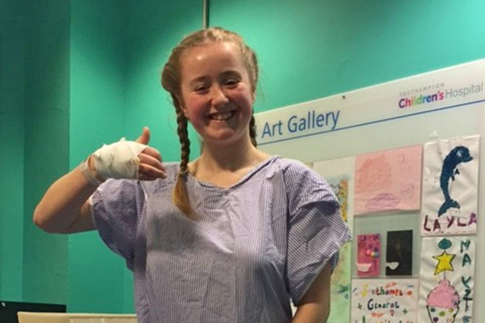 Youngest London Marathon runner raising funds for medics who saved her life
