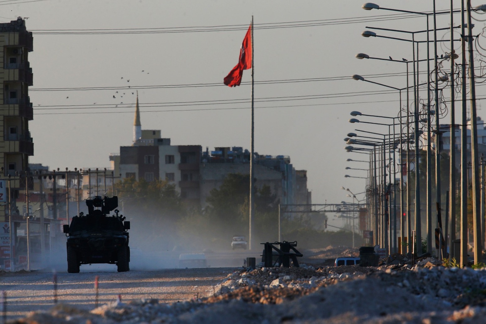 KEY HIGHWAY REACHED IN SYRIA OFFENSIVE - REPORTS