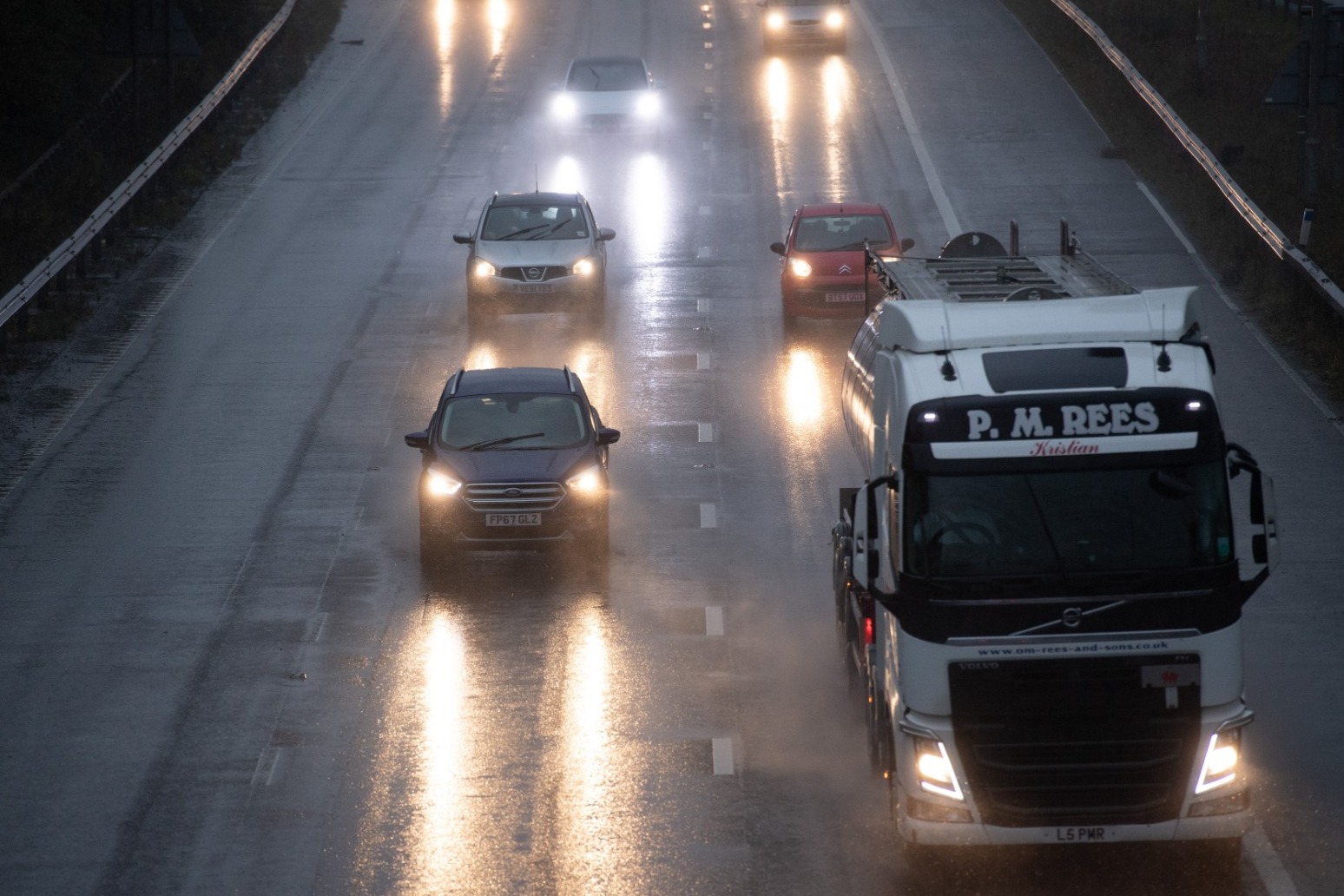 Torrential weather across the UK on Tuesday
